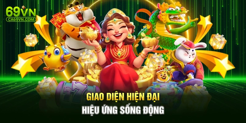 Giao diện hiện đại, hiệu ứng sống động