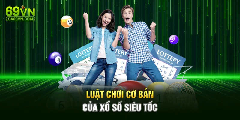 Luật chơi cơ bản của xổ số siêu tốc